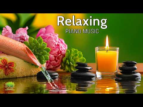 Healing Piano with Bamboo Water Flow 🌿 Relaxing Spa Music for Mind, Body & Emotional Balance