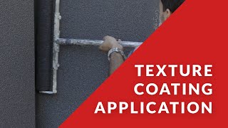 How to apply Rockcote - Texture coating