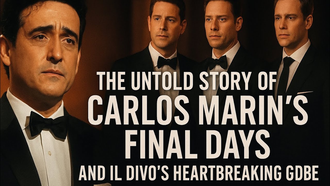 The Untold Story of Carlos Marín’s Final Days and Il Divo’s