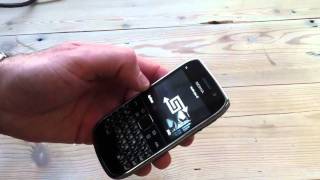 Nokia E6 - rendering speed demo