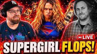 🔴LIVE -  Supergirl 2nd Week Box office Disaster & More!