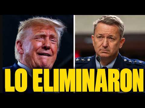 🚨 ¡CAE EL GENERAL CLAVE DE TRUMP! DESPIDEN AL JEFE DE LA ESTRATEGIA CONTRA IRÁN