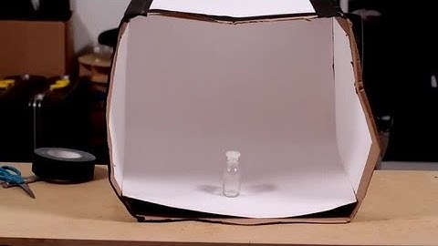 How to Build a Box to Photograph Shiny Objects In? : Photography Printing & Techniques