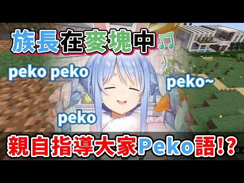 族長的Pekoland語的初級課程【兎田ぺこら_兔田佩可拉】