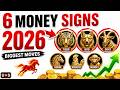 2026 Chinese Zodiac Money Luck: 6 Signs Making Big Moves 🔥🐎