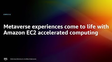 AWS re:Invent 2022 - EC2 가속 컴퓨팅으로 실현되는 메타버스 경험(CMP212)