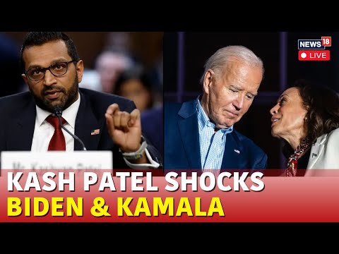 Kash Patel, Trump's FBI Director Nominee Slams Joe Biden-Kamala Harris | Kash Patel Hearing N18G