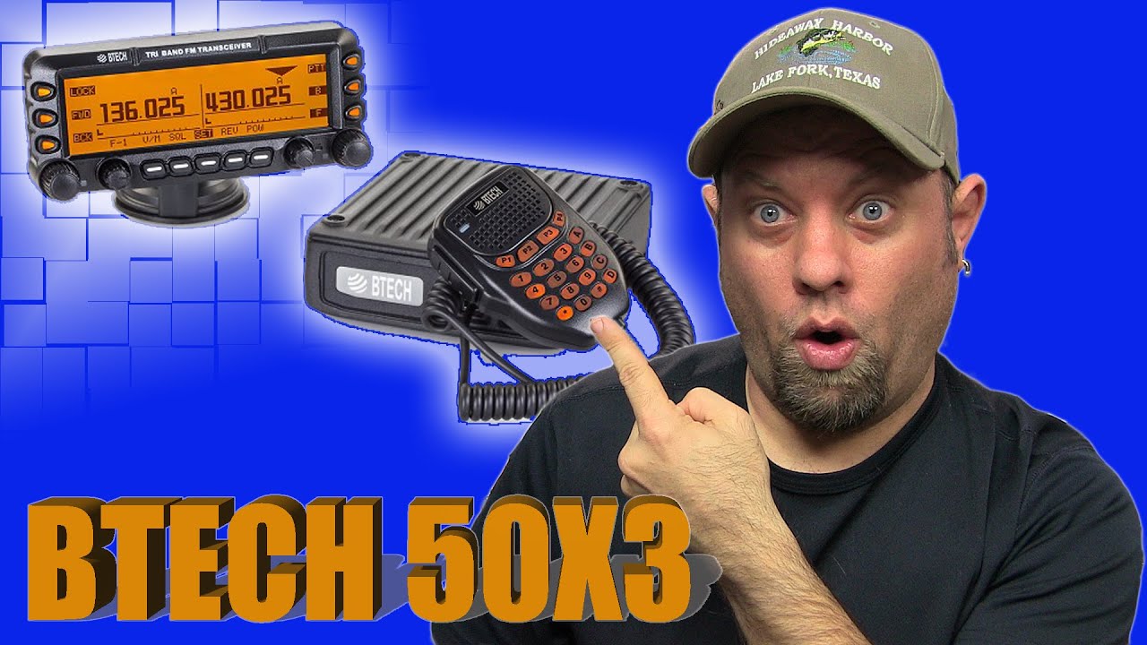 BaofengTech BTECH 50X3 Triband Mobile Radio Review and Power Testing ...