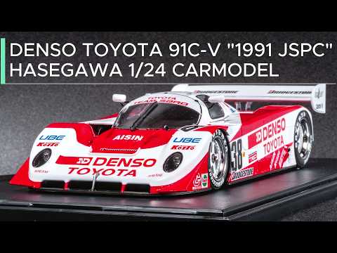 全塗装】ハセガワ 1/24 デンソー トヨタ 91C-V 1991 JSPC 【#carmodel
