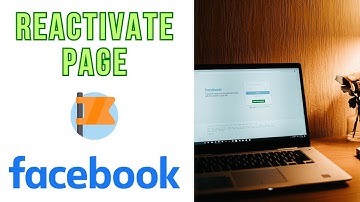 How to Reactivate a Deleted Facebook Page on a Computer