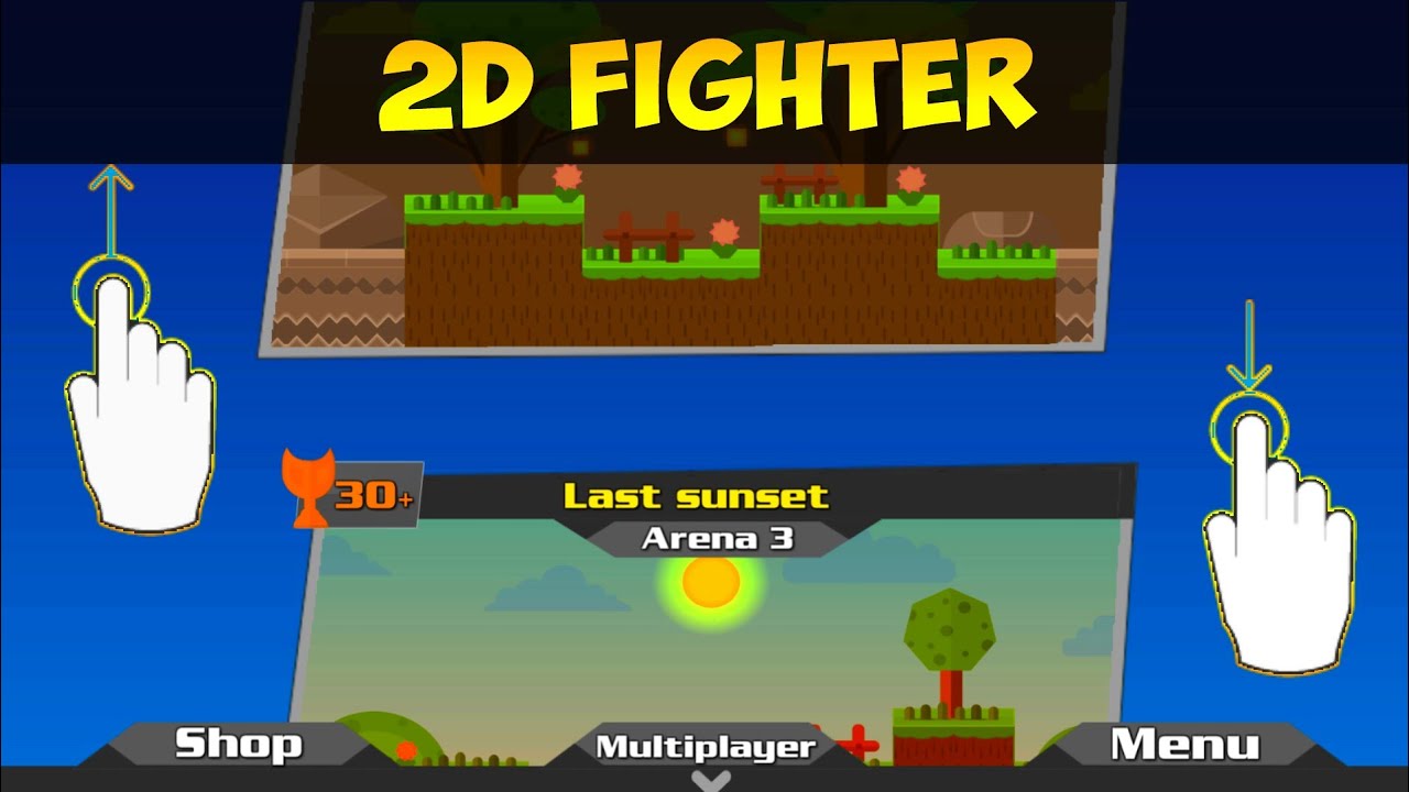 Создание 2D Fighter в Unity | Урок #14 - Список арен - YouTube