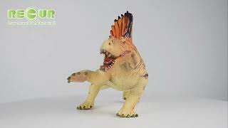 RECUR BRAND Factory Direct Soft Vinyl Dimetrodon Dinosaur Animal Model RC16037D长棘龙 screenshot 5
