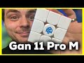 Gan 11 M Pro Is So Comfortable! Unboxing and Solves