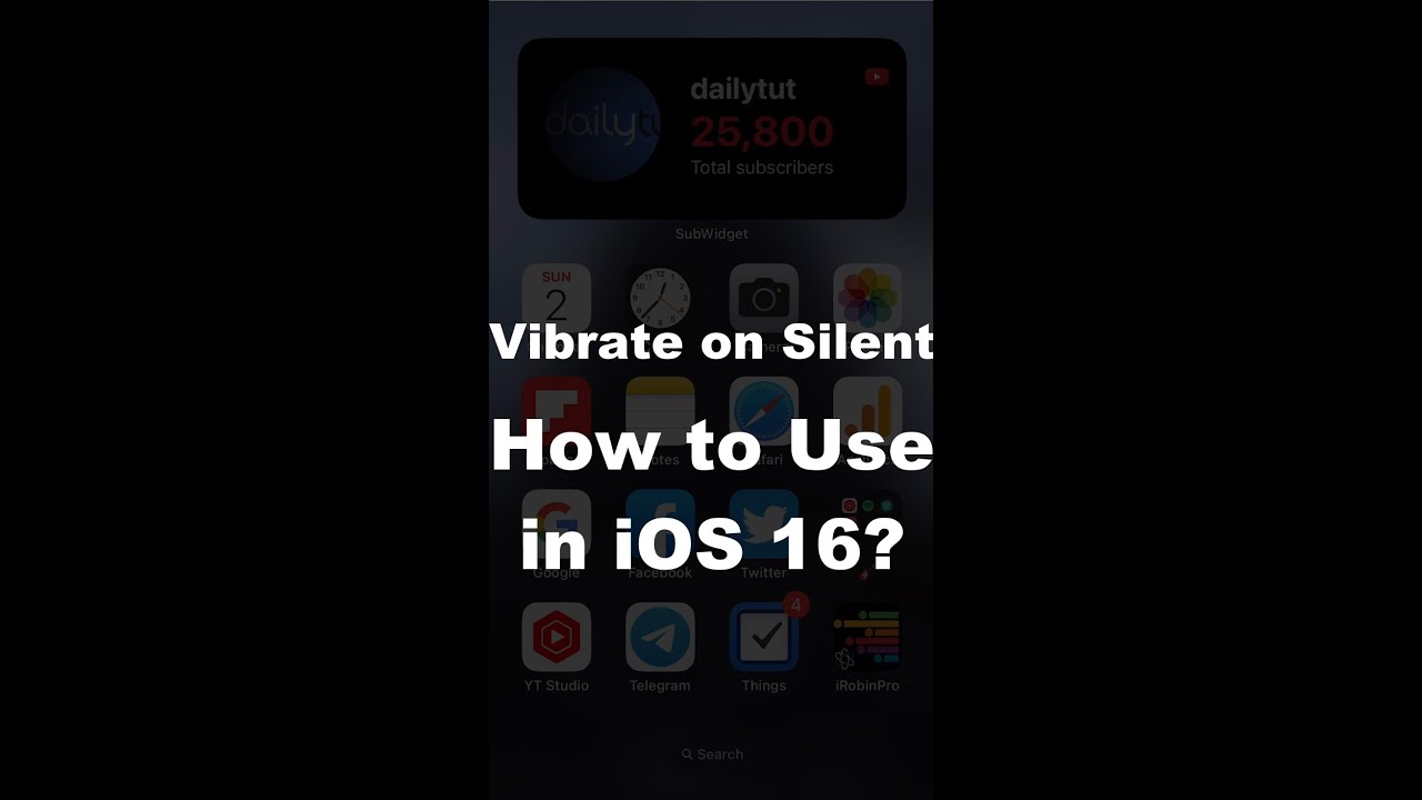 iphone ios 16 vibrate on silent iOS 16 VIBRATE ON SILENT Not Working? 🔥 Let's Fix It 📱