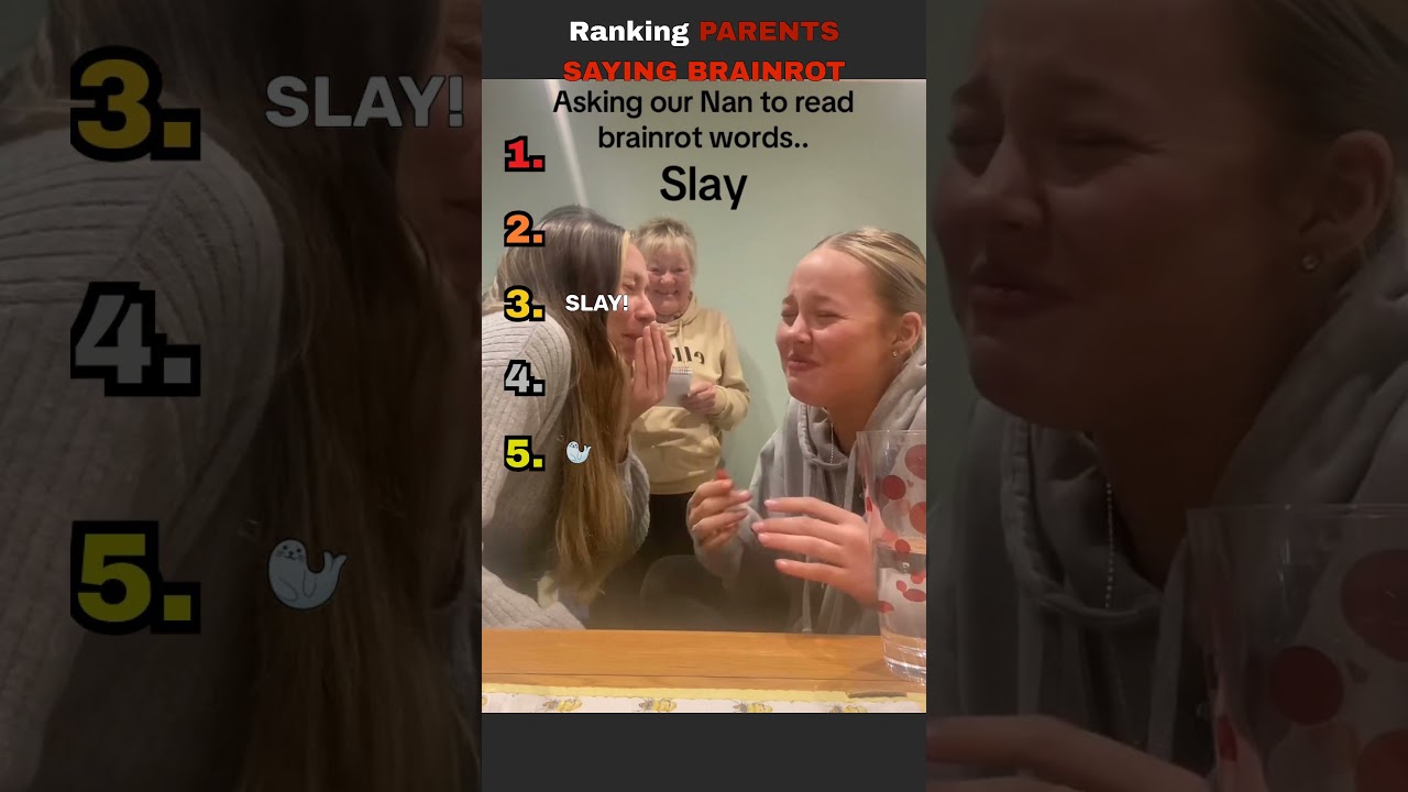 Ranking PARENTS SAYING BRAINROT