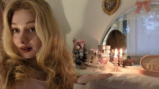 ASMR Girly Vanity Tour𝜗ৎ Tingly Tapping & Whispers 