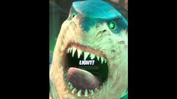 King Shark Becomes Green Lantern Scene