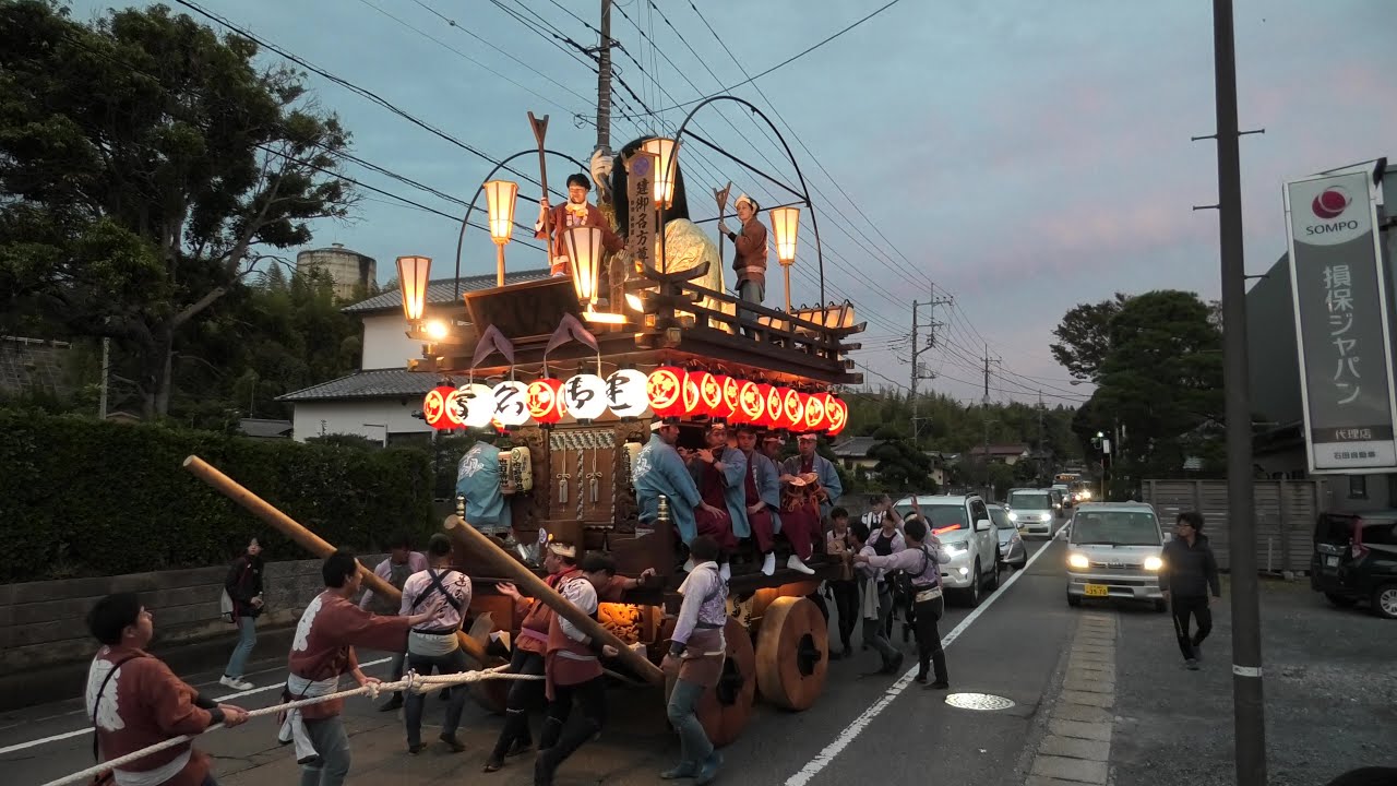 潮来市横須賀　LED新調試し曳き　②