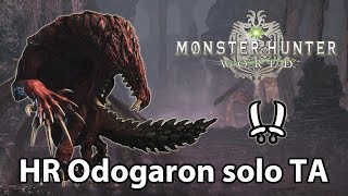 MHWorld | Highrank Odogaron solo TA (Dual Blades) - 115