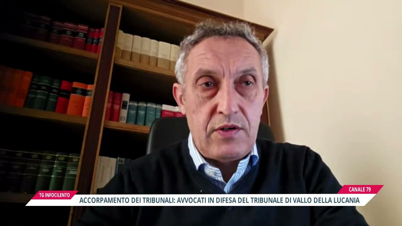 Accorpamento dei Tribunali: avvocati in difesa del Tribunale di Vallo, parla Agostino Bellucci