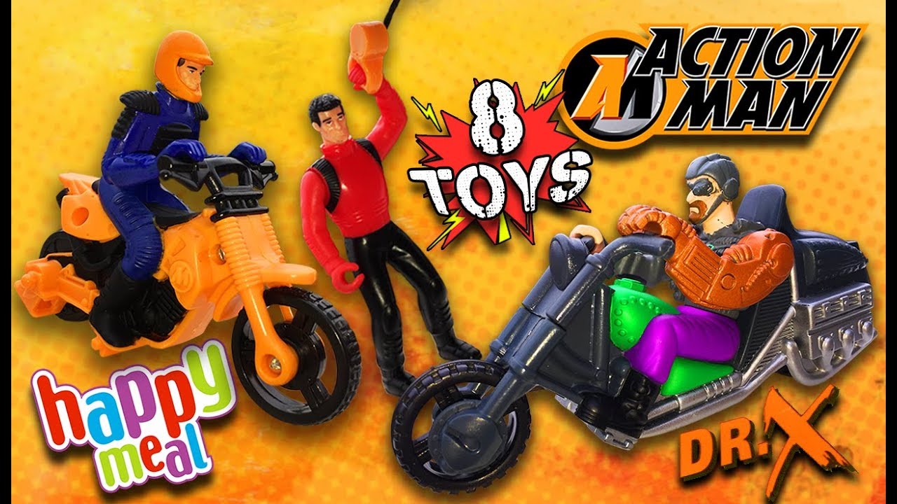 action man mcdonalds toys