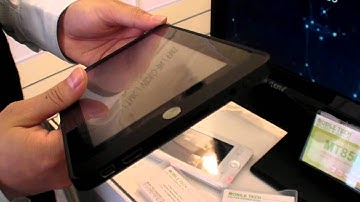 Mobile Tech 5", 7" and 8" Android Telechips ARM11 based tablets