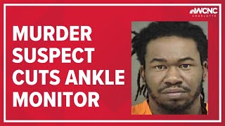 Murder suspect awaiting trial cuts off ankle monitor, CMPD says