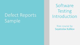 05 - 05 - Defect Reports Sample [ENG]