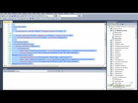How to save tracing information into the XML file?