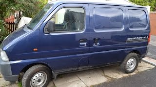 Suzuki Carry Low Budget campervan conversion part 1