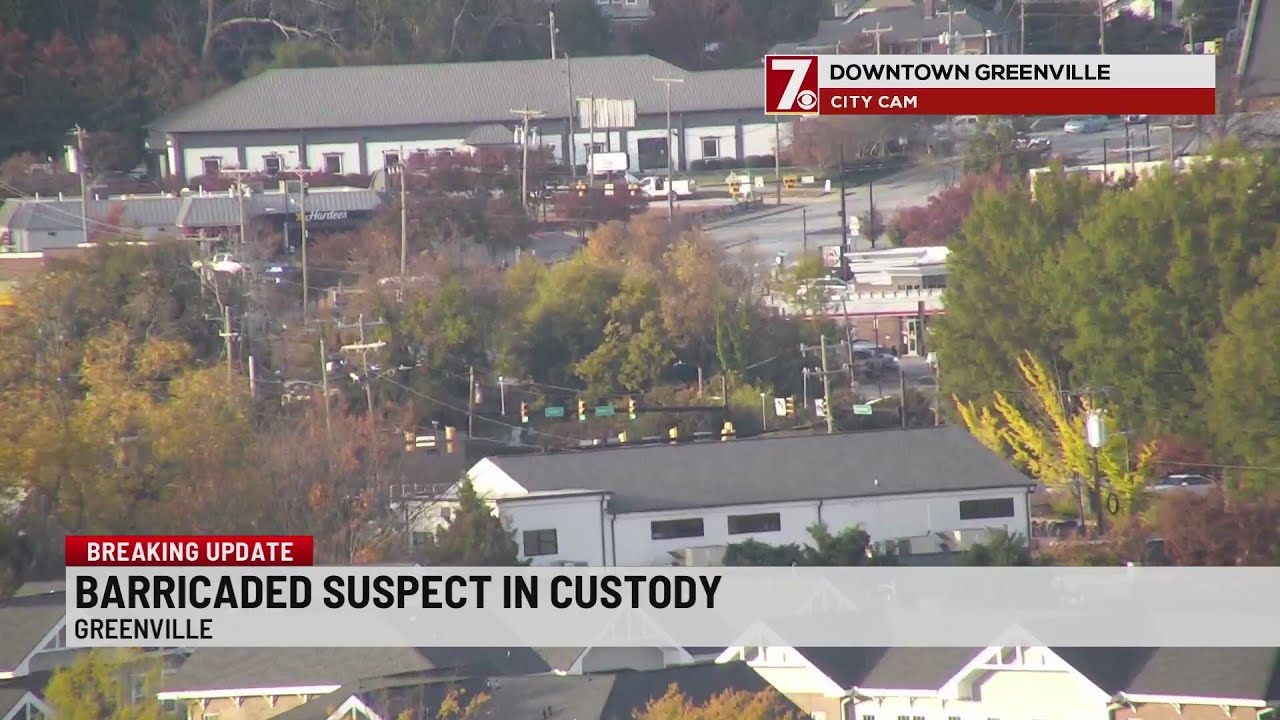 Man arrested after standoff in Greenville - YouTube