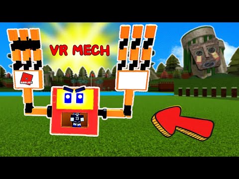 VR MECH Build a boat 2021 Roblox. Как построить vr mech в  Build a boat?