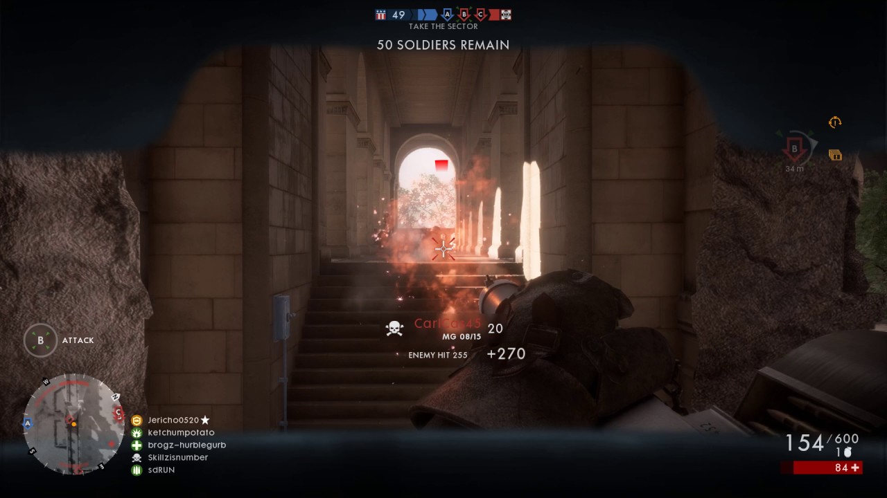 Battlefield 1 Sentry Spree