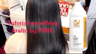 Tutorial Smoothing Keratin By Purc Keratin Treatment