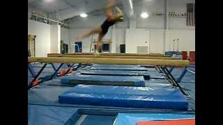 Taylor Blakeman Cartwheel Gainer-Full on Beam