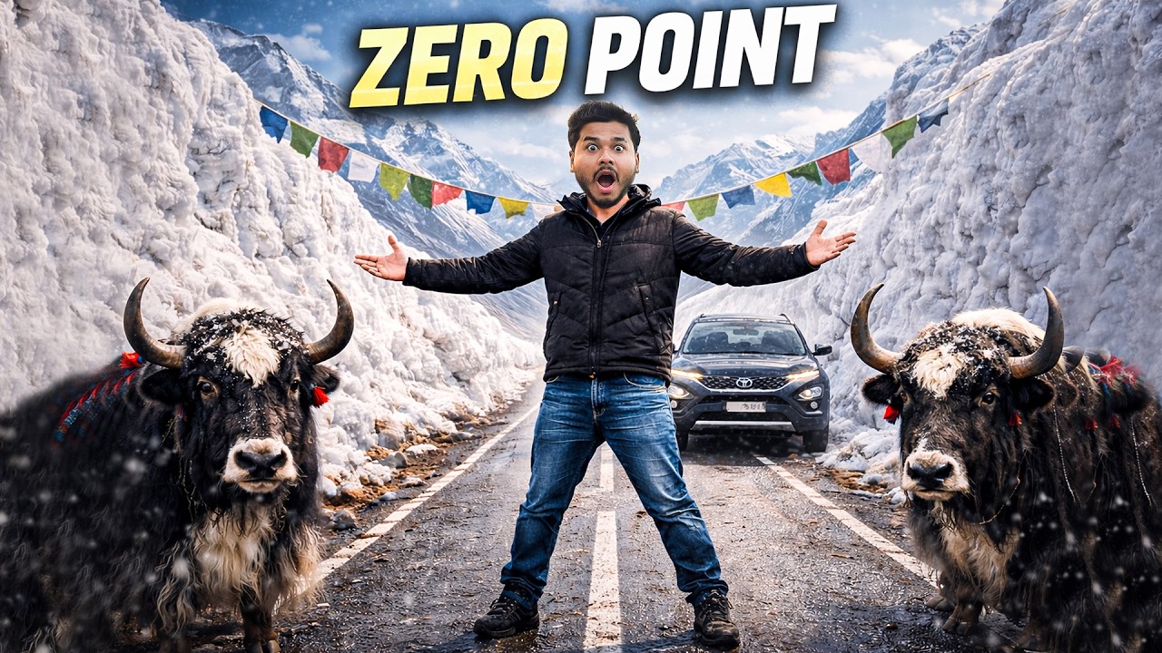 North Sikkim Tour 2026 🏔️ | Lachung to Zero Point by Car | More Miles
