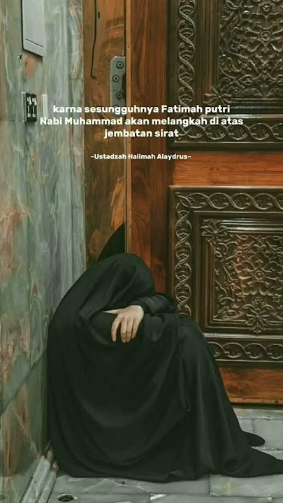 Meneladani Sayyidah Fatimah Az-zahra🥰||Ustadzah Halimah Alaydrus