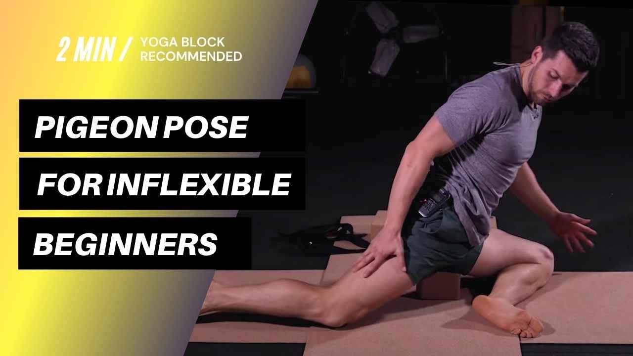 Easy Pigeon Pose | 5 Yoga Wheel Poses For Beginners | POPSUGAR Fitness UK  Photo 3