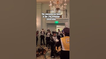 Cal Band at the Light The Way Campaign Celebration on 4/11/24 #ucberkeley #aha #shorts