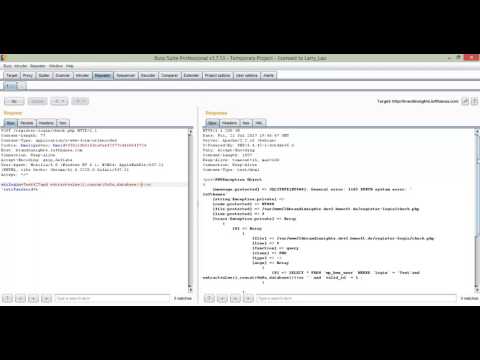 brandinsights.lufthansa.com SQL Injection POC Video