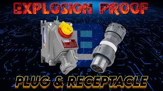Explosion Proof Power Plug and Receptacle - Class I, II, III