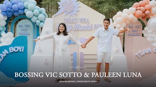Pauleen Luna and Bossing Vic Sotto Gender Reveal by Nice Print Photo