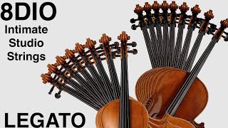 Intimate Studio Strings by 8Dio - Demo of all the presets: Traditional Legato (2022)