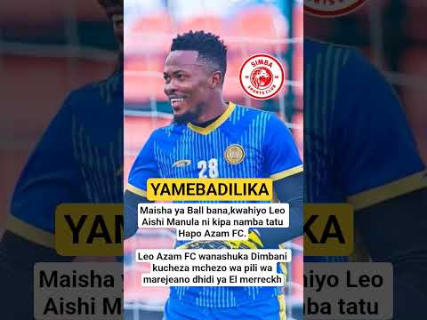 Kwahiyo Leo Aishi Manula Ni Kipa Namba Tatu Hapo Azam FC