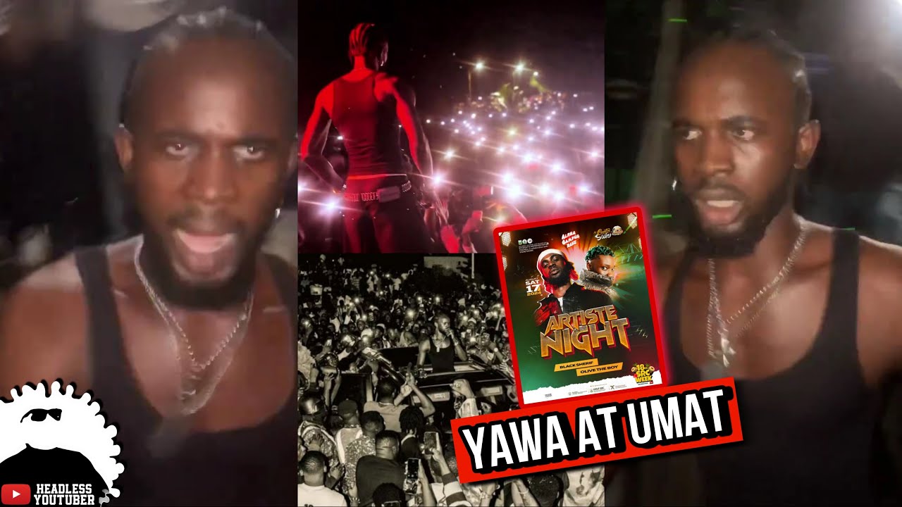 Somebody Diɛd?? Why Black Sherif cancelled UMaT Performance. || Full Gist