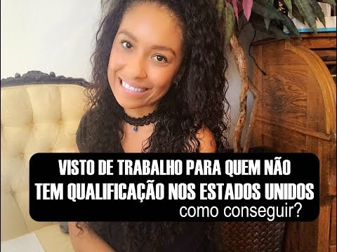 Vídeo: Como Obter Um Visto De Trabalho