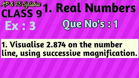 ||CLASS 9|| Ex:1.3 Question no : 1  Chapter No:1 Real Numbers || AP & TS Syllabus ||