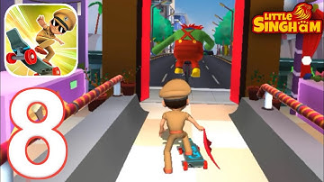 Little Singham Super Skater - Gameplay Walkthrough Part 8 - Tutorial (Android,IOS)