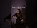 Guess the song 🎻 #guessthesong #guesstheartist #quiz #musicquiz
