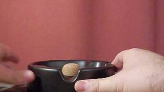 Brebbia Pipe Ashtray with Pipe Knocker
